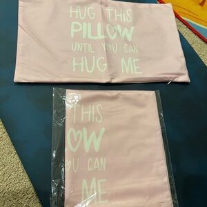 Throw Pillow Covers, 12''x20'' Pillow case light pink (2 pack)